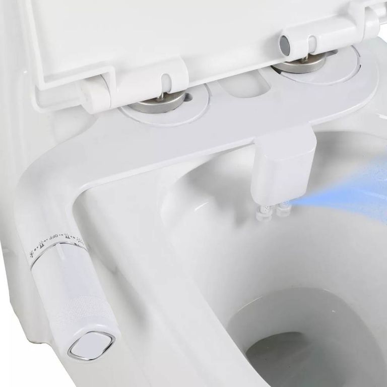 Bidet Wc Ducha Arabe Baño Inodoro Lavado Trasero Y Frontal