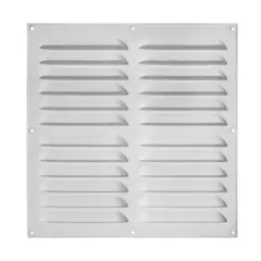 GENERICO - CELOSIA 30X30 PVC PLASTICA BLANCA