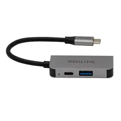 PHILIPS - HUB C A HDMI + USB + PD, 3 EN 1