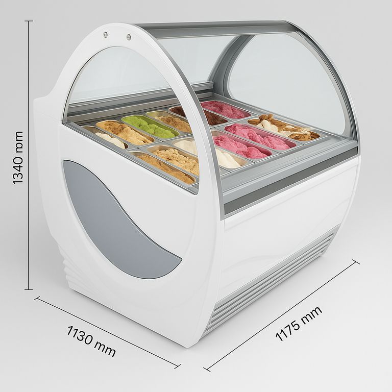 Barquillera Ventilada UDR 12 sabores