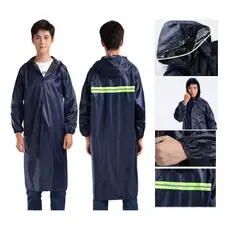 GENERICO - Poncho Lluvia Largo Capa Para La Lluvia Agua Chubasquero Pvc