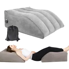 GENERICO - Cojín Elevador De Piernas Para Dormir + Bolsa Almacenamiento
