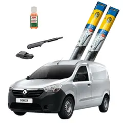 HELLA - Kit Plumillas Limpiaparabrisas 22 Y 16 Renault Dokker