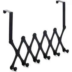 REGALITOLINDO CL - Perchero para Puerta Extensible 5 ganchos - Metal