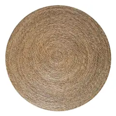 GENERICO - Alfombra Circular 100cm de yute