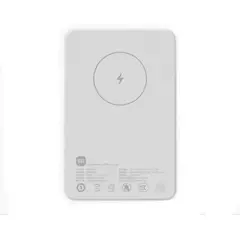 XIAOMI - Cargador Portátil Magnetic Power Bank 5000mah blanco