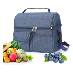 TIOZONEY - Bolsa Del Almuerzo Loncheras Portátil Y Gran Capacidad