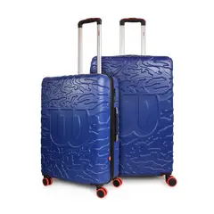 WILSON - Pack 2 maletas M+L mediana y grande azul Vermont