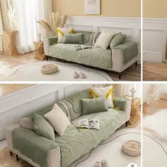 ANGELES DEL HOGAR - Fundas Mat Sofa 3 Cuerpos 5 Piezas Facil Colocacion.