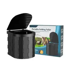 GENERICO - Inodoro Baño Químico Portátil Plegable Para Camping Multiuso