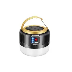 PUREPOWER - Luz de camping LED solar con cargador para teléfono