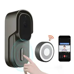 PUREPOWER - Timbre Videoportero Inalámbrico con Bocina Para Hogar