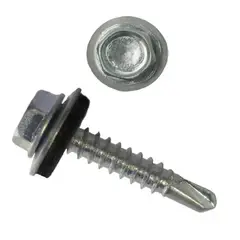 GENERICO - TORNILLO AUTOPERFORANTE HEXAGONAL PARA BROCA tres cuartos PULG 200Unid.