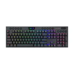 REDRAGON - Teclado Gamer Horus FS Black Red Sw Cableado Español Negro