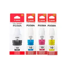 CANON - PACK 4 TINTAS ORIGINAL GI-10 G6010 G7010 BK C M Y