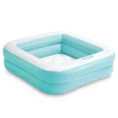INTEX - Piscina Inflable para Niños 86x86x25cm 57100NP Celeste