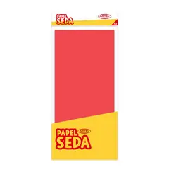 ARTEL - 10 Pliegos Papel Seda Color Rojo