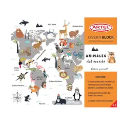 ARTEL - Divertiblock Animales del Mundo