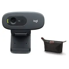 LOGITECH - C270 Camara Web USB Con Microfono Y Estuche