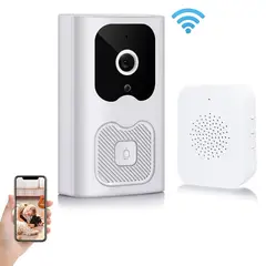 GENERICO - Timbre Videoportero Inalámbrico con Bocina Para Hogar