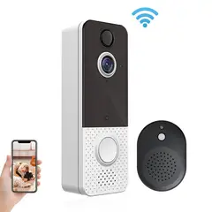 NAUTICA - Timbre Videoportero Inalámbrico con Bocina Para Hogar