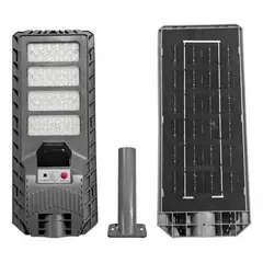 TASBEL - Foco Solar 200w Led Exterior Poste Y Sensor De Movimiento