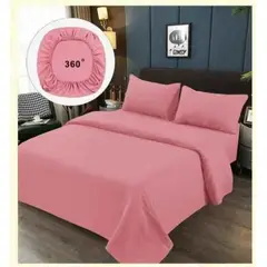 GENERICO - JUEGO DE SABANAS 100% ALGODON SUAVES Y CÁLIDAS