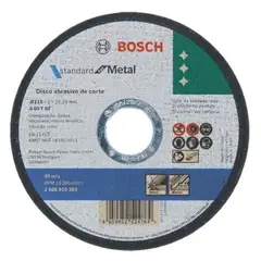 BOSCH - Pack 50 discos Corte 4 1/2 115x1,0mm