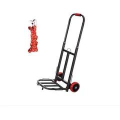 GENERICO - Carro Plegable Yegua Carga Acero 200kg Incluye 1 Elástico