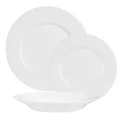 LUMINARC - Juego De Vajilla 18 Piezas Everyday Francés