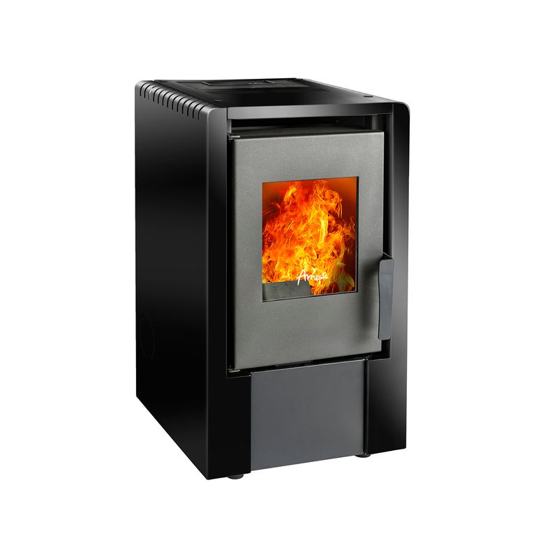 Calefactor a Pellet Italy 6100 Negro Satinado
