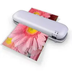 MUNDO MAGIA - Termolaminadora Plastificadora Calor Frio + Set Guillotina