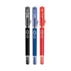 PILOT - Set 3 Lapiz Gel Maica 0.4mm Azul Negro Rojo