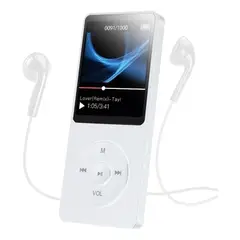 GIOIO - Reproductor De Música Bluetooth Mp3 Mp4 Grabadora De Radio