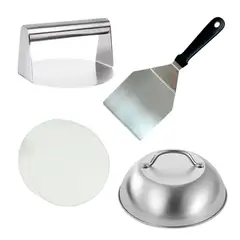 OFERTABKN - Kit De Prensa De Hamburguesas De Acero Inoxidable