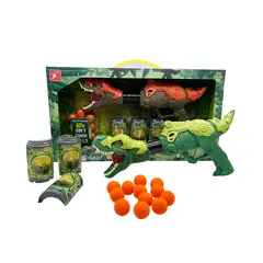 TOYNG - Juguete Lanzador De Dinosaurio 12 Bolas