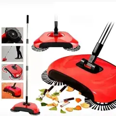 MOVI - Escoba Mágica 3 en 1, Aspiradora Manual Giratoria 360º