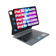 SHARGE - Teclados Bluetooth para iPad Air 6a 13pulgadas (M2) 2024 Nergo ñ