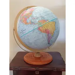 GENERICO - GLOBO TERRAQUEO 30CMS AZUL ROSA VIENTOS ARCO PRO