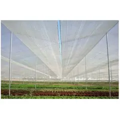 MARIENBERG - Malla Raschel Sombra Lisa 65% 420 × 100 mts Color Blanco