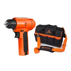 DAEWOO - Kit Taladro Atornillador 8v + Bolso Herramientas 16p
