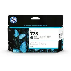 HP - Cartucho de tinta DesignJet 728 de 130 ml negro mate