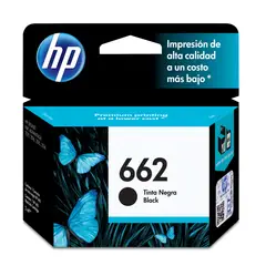 HP - Cartucho de tinta 662 negra Original