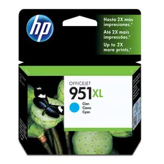 HP - Cartucho de tinta 951XL Cian Original CN046AL