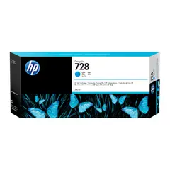 HP - Cartucho de Tinta DesignJet 728 Cian de 300 ml