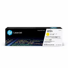 HP - Cartucho de Tóner LaserJet 222X Amarillo