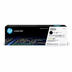 HP - Cartucho de Tóner LaserJet 222X Negro