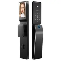 LYON COMERCIAL - Cerradura Digital Inteligente Euro Style - 5 en 1
