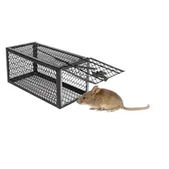 GENERICO - Trampa Atrapa Roedores Ratones Jaula Captura Roedor Metal