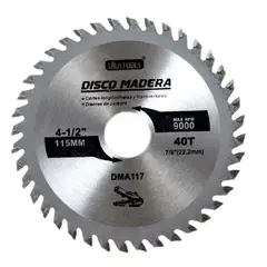 UYUSTOOL - DISCO DE SIERRA CIRCULAR 7 y cuarto PULG 40 DIENTES UYUSTOOLS.